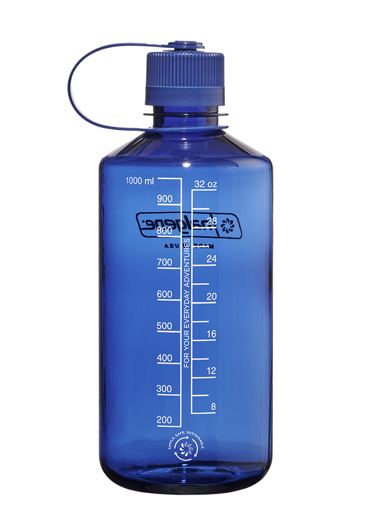 Nalgene Narrow Mouth Sustain 1L Water Bottle in Denim