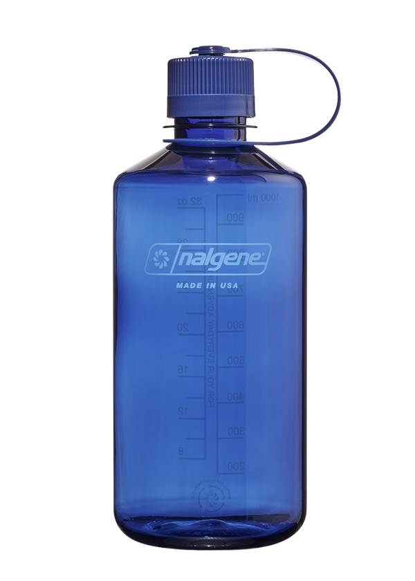 Nalgene Narrow Mouth Sustain 1L Water Bottle in Denim