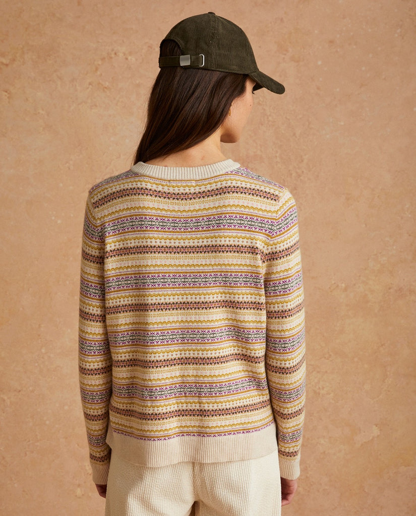 YERSE Multicoloured Jacquard Jumper