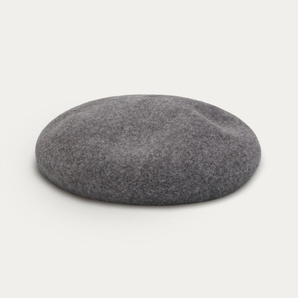 YERSE Wool beret Grey