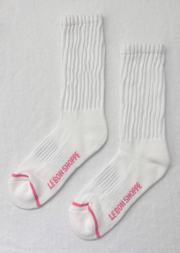 Le Bon Shoppe Ballet Socks in White