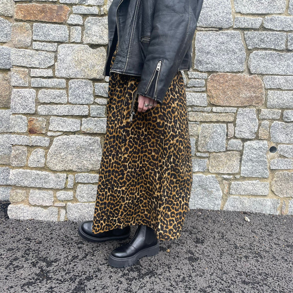 Five Josy Leopard Skirt