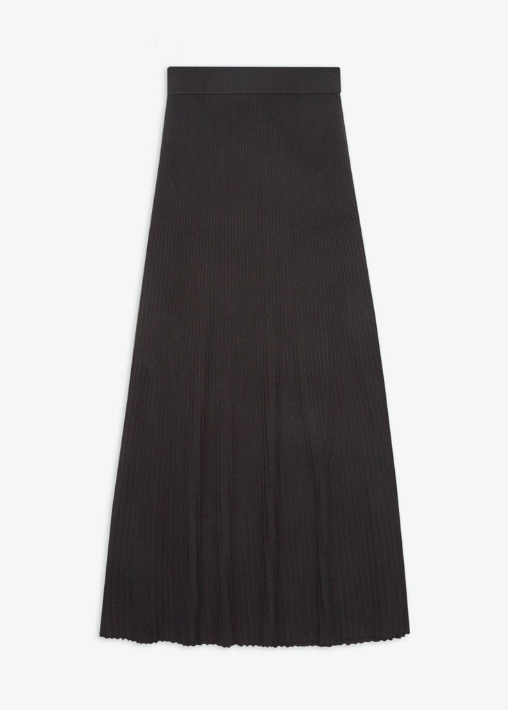 Black skirt on a white background