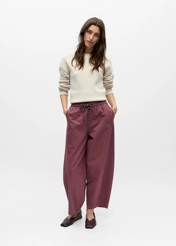 Object Loose Pant in Rose Brown