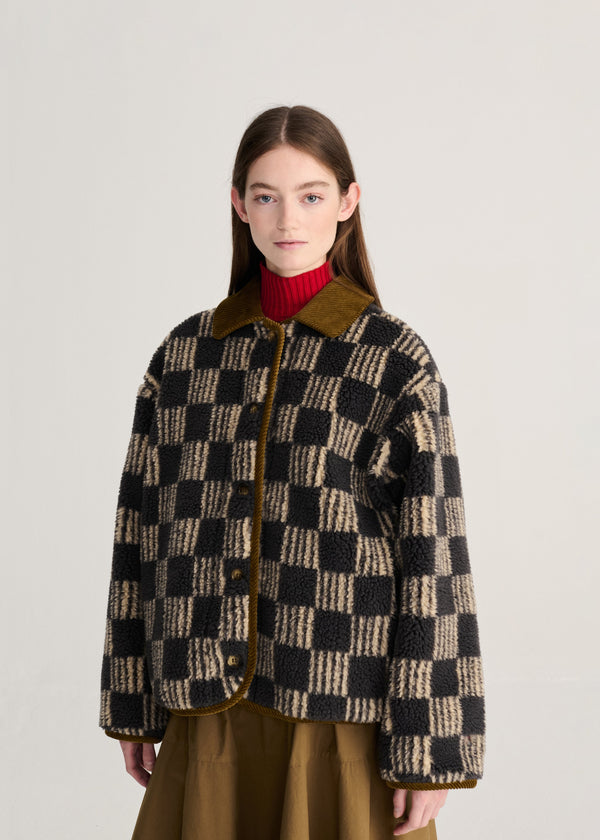 BOBO CHOSES Reversible Nylon Cozy Sherpa