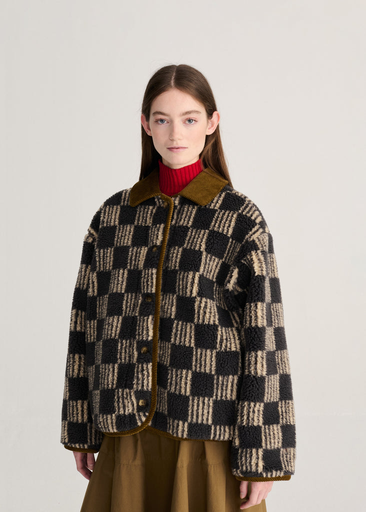 BOBO CHOSES Reversible Nylon Cozy Sherpa