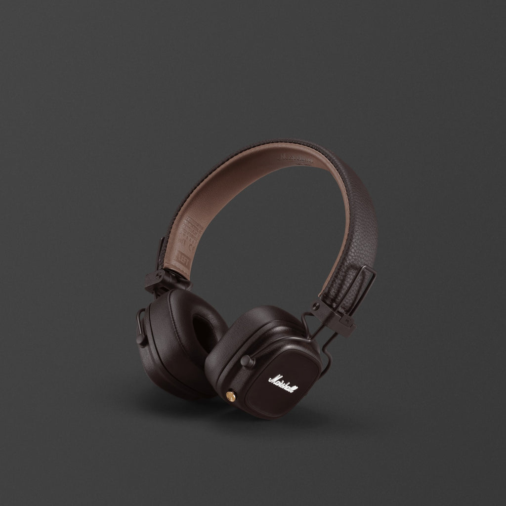 Marshall Major V Headphones in Brown