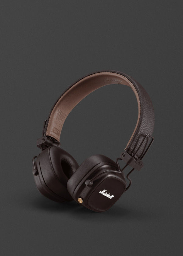 Marshall Major V Headphones in Brown