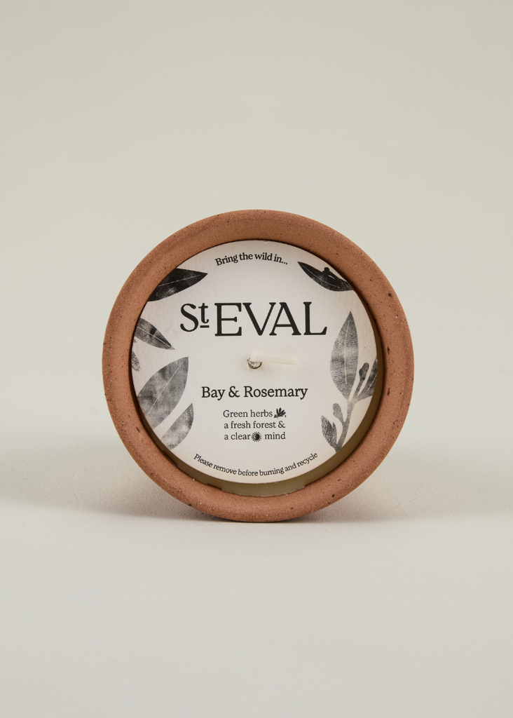 Sleval Bay & Rosemary product on a beige background