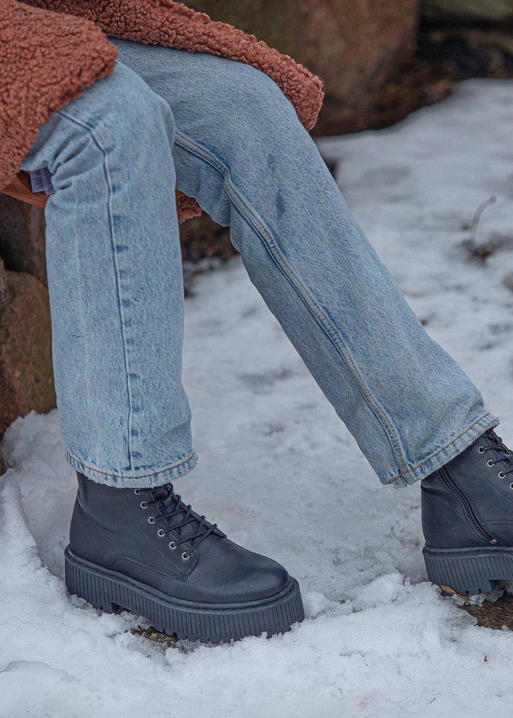 Ten Points Alina Laced Chelsea Boots Love of Lemons Vintage UK