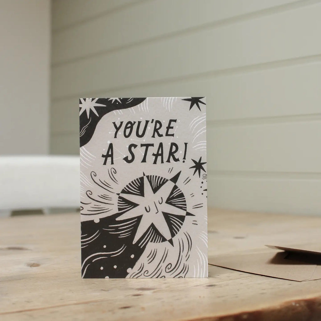 Lauren Marina "You're a star" Congratulations Card