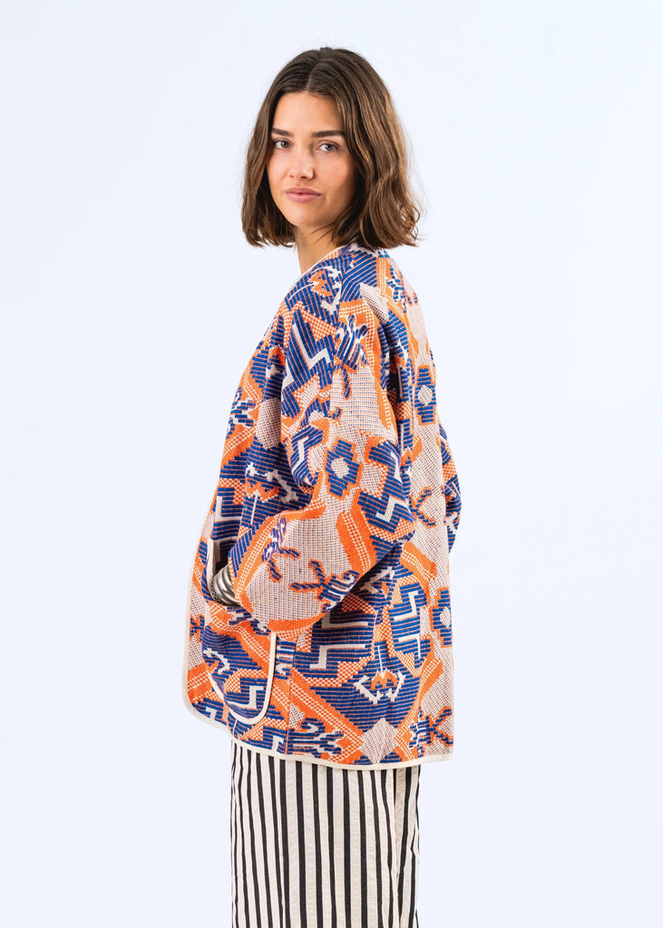 Lollys Laundry Lulu Jacket In Orange