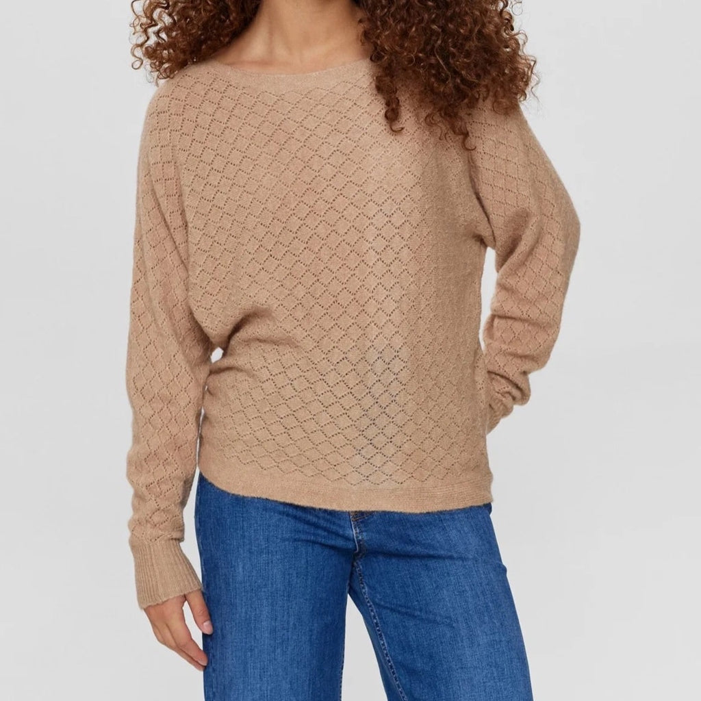 Numph Nulis Daya Pullover in Sesame