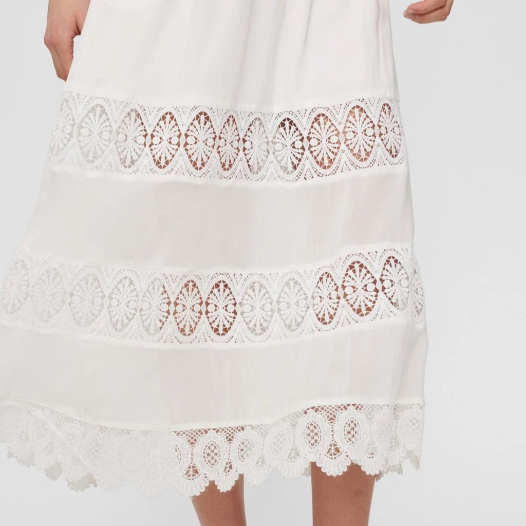 Numph Nugaia Skirt  - Bright White