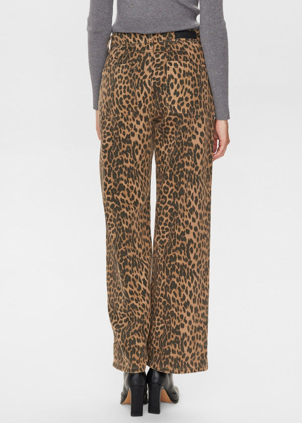 Nugigi Pants in Tigers Eye - Leopard Print Trousers