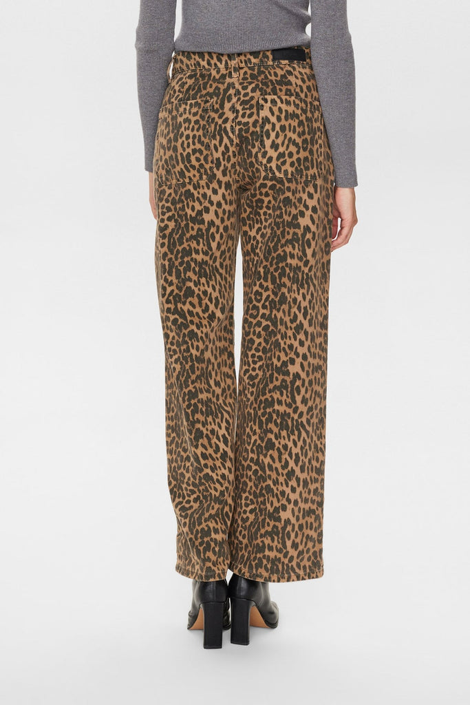 Nugigi Pants in Tigers Eye - Leopard Print Trousers