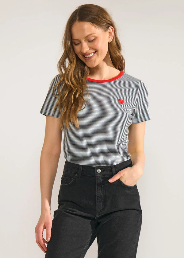 Numph NUALEXA T-Shirt - Silver Mink