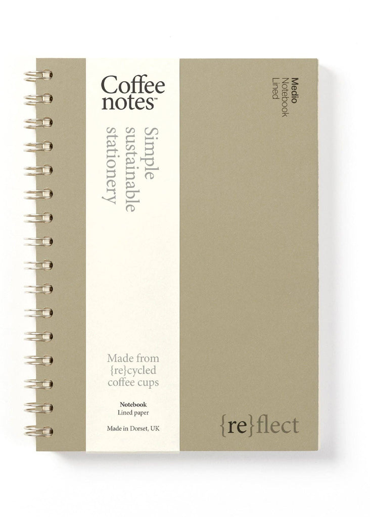 Camel Tweed Wirebound Notebook (Lined)