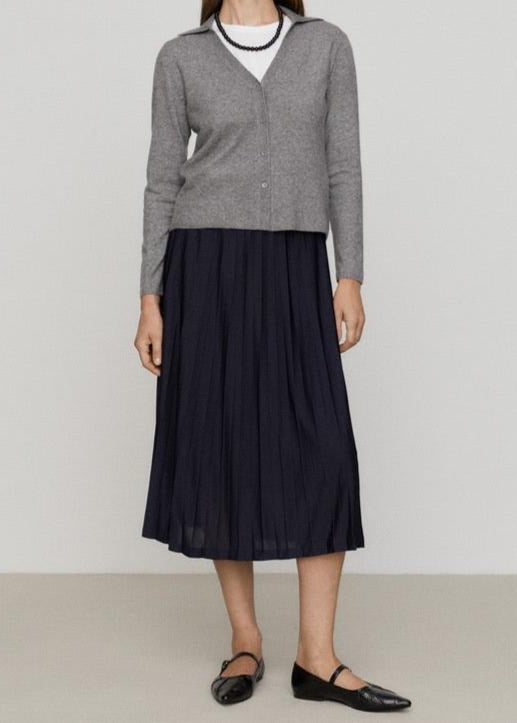 ese o ese Sandy Pleated Midi Skirt