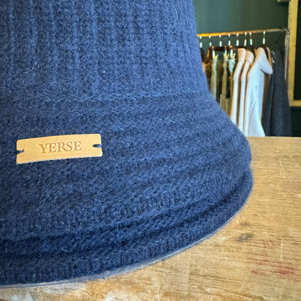 YERSE Bucket Hat in Navy