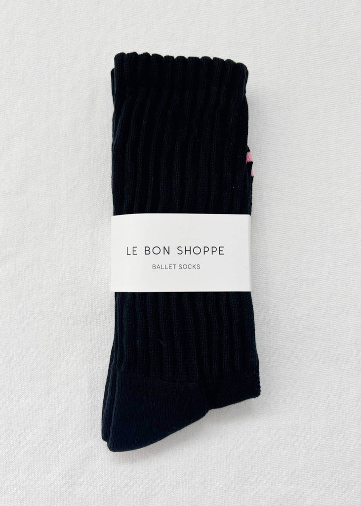 Le Bon Shoppe Ballet Socks in Black