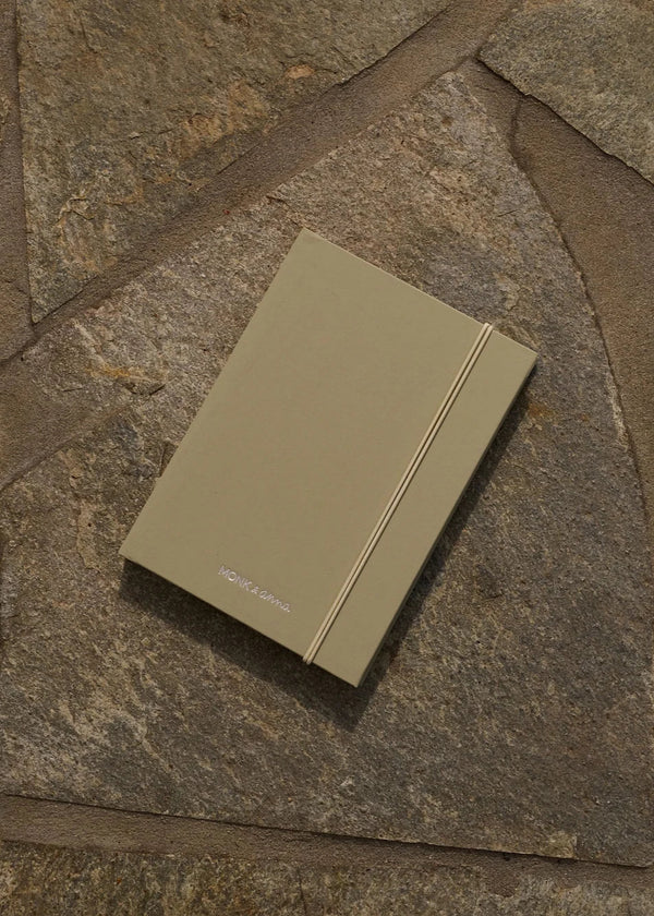 Monk and Anna Notebook Small nylon In peridot