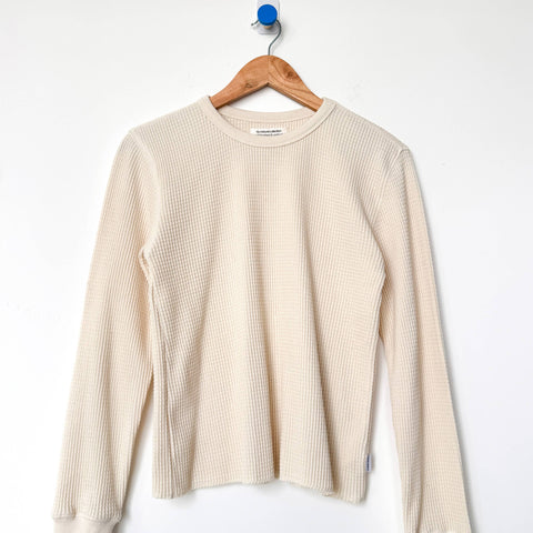 Waffle Fundamental Tee In Naturel