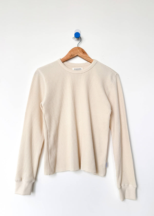 Waffle Fundamental Tee In Naturel