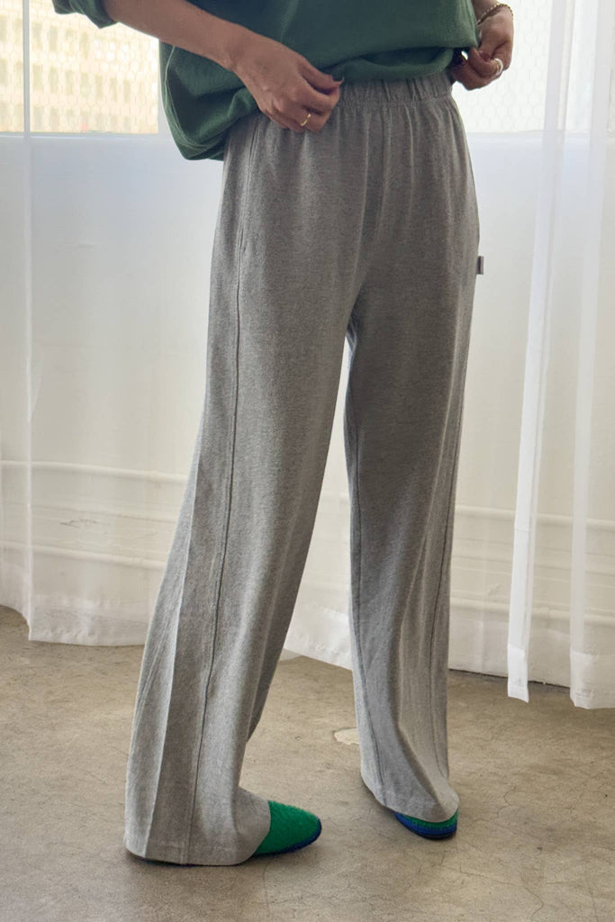 Le Bon Shoppe Breezy Pants Ht. Grey