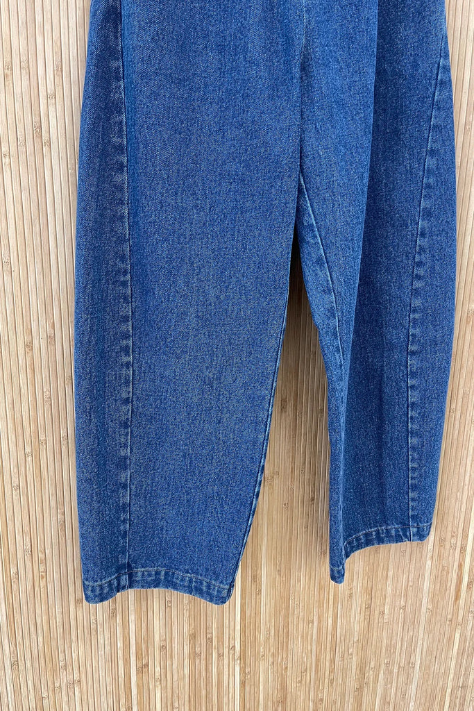 Le Bon Shoppe Arc Pants In Blue Denim