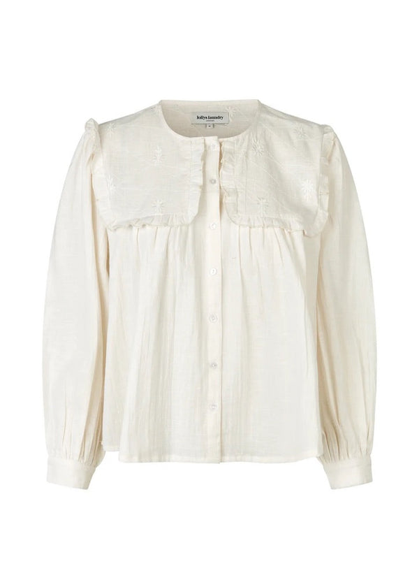 Lollys Laundry Creme Dooble Blouse