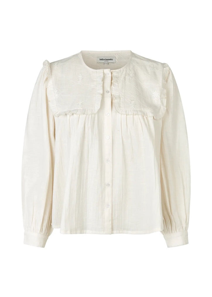 Lollys Laundry Creme Dooble Blouse