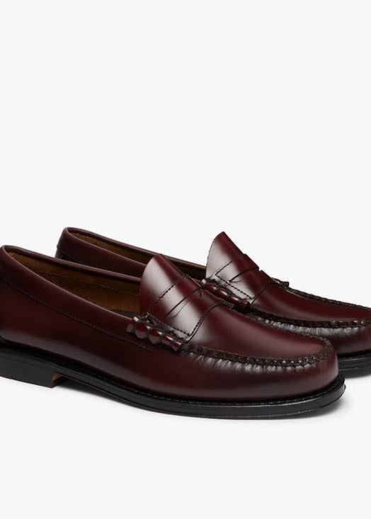 G.H.BASS Weejuns Larson Penny Loafers Wine Leather (mens)