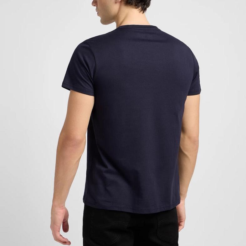 Lee Twin Pack Crew Tee in Greymele and Navy