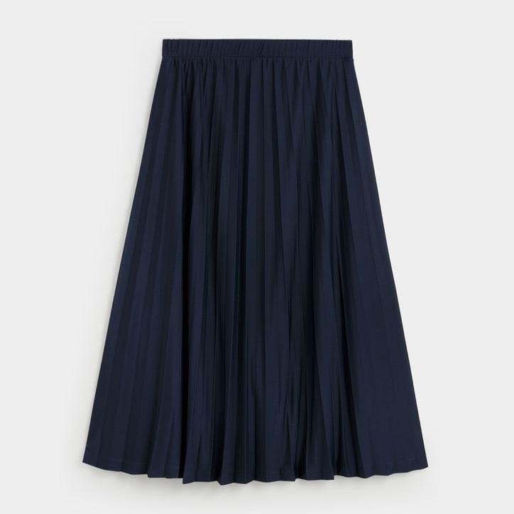 ese o ese Sandy Pleated Midi Skirt