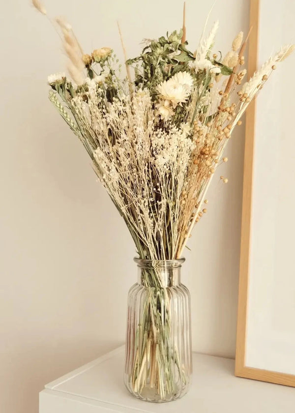 Dried Flowers Natural Field Bouquet In Medium