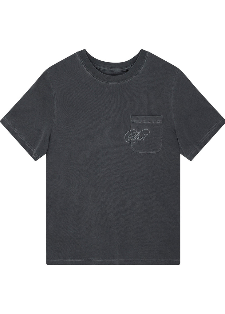 Deus ex Machina Cadillac Tee in Asphalt