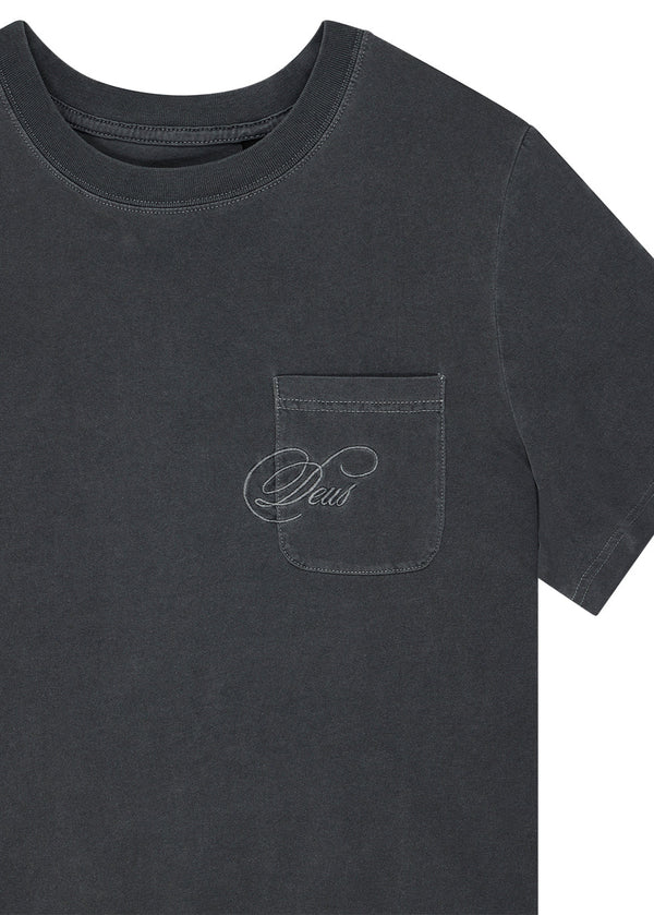 Deus ex Machina Cadillac Tee in Asphalt