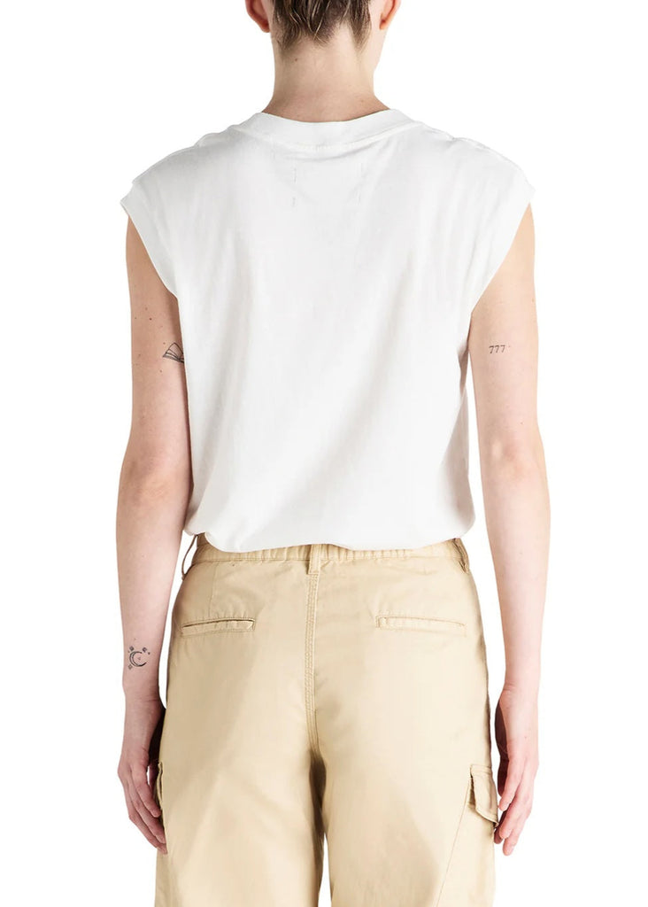 Launderland Tank in Vintage White