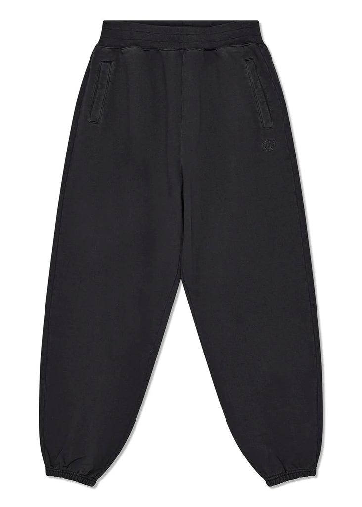 Black pants on a white background