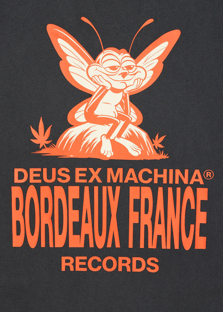 Deus Ex Machina 24 hr Tee in Anthracite