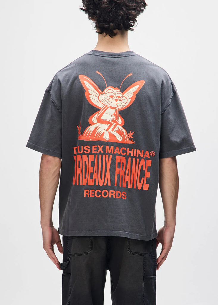 Deus Ex Machina 24 hr Tee in Anthracite