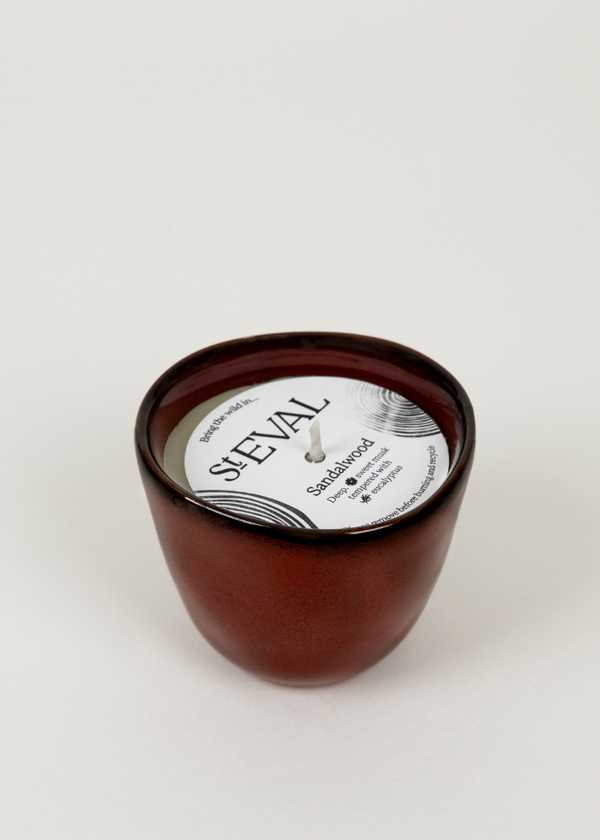 St Eval Sandalwood, Enchantment Pot Candle