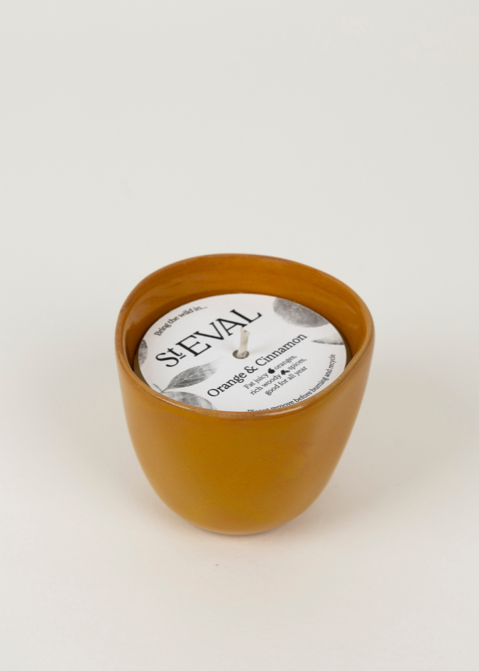 St Eval Orange & Cinnamon, Enchantment Pot Candle