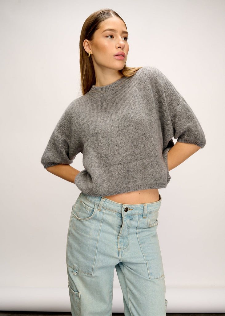 Noella Mimi Knit Jumper in Grey