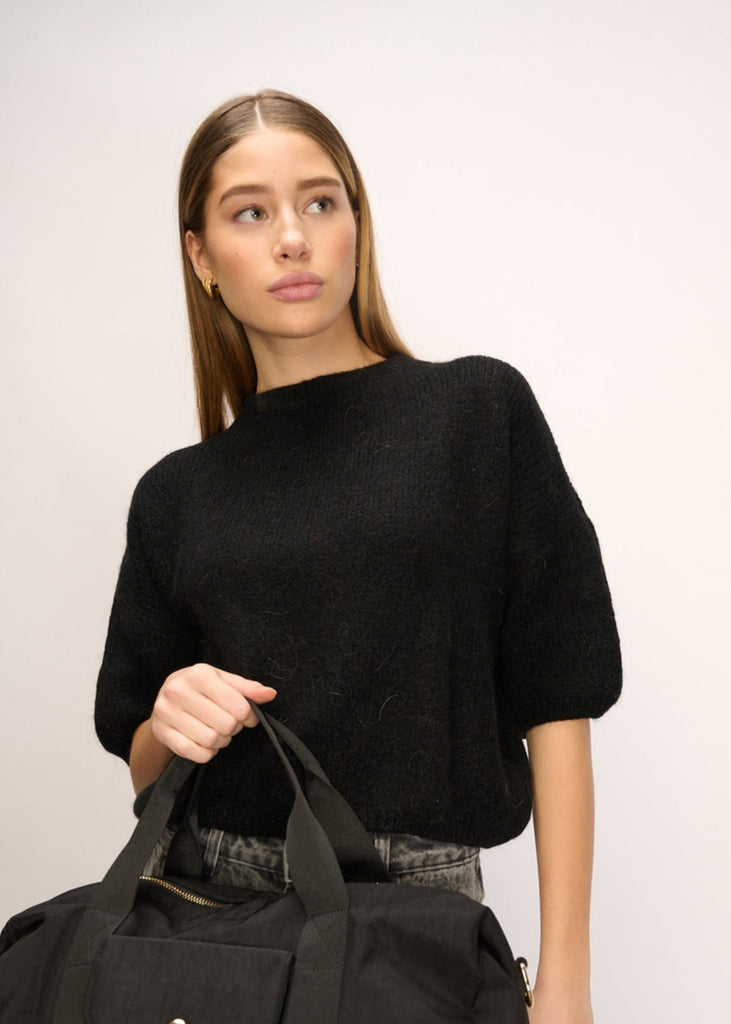 Mimi Knit Jumper in Black