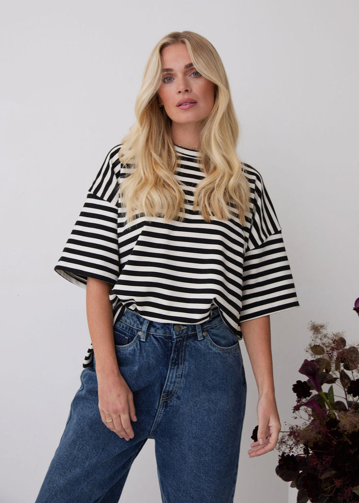 Sara Stripe Supersoft T-shirt