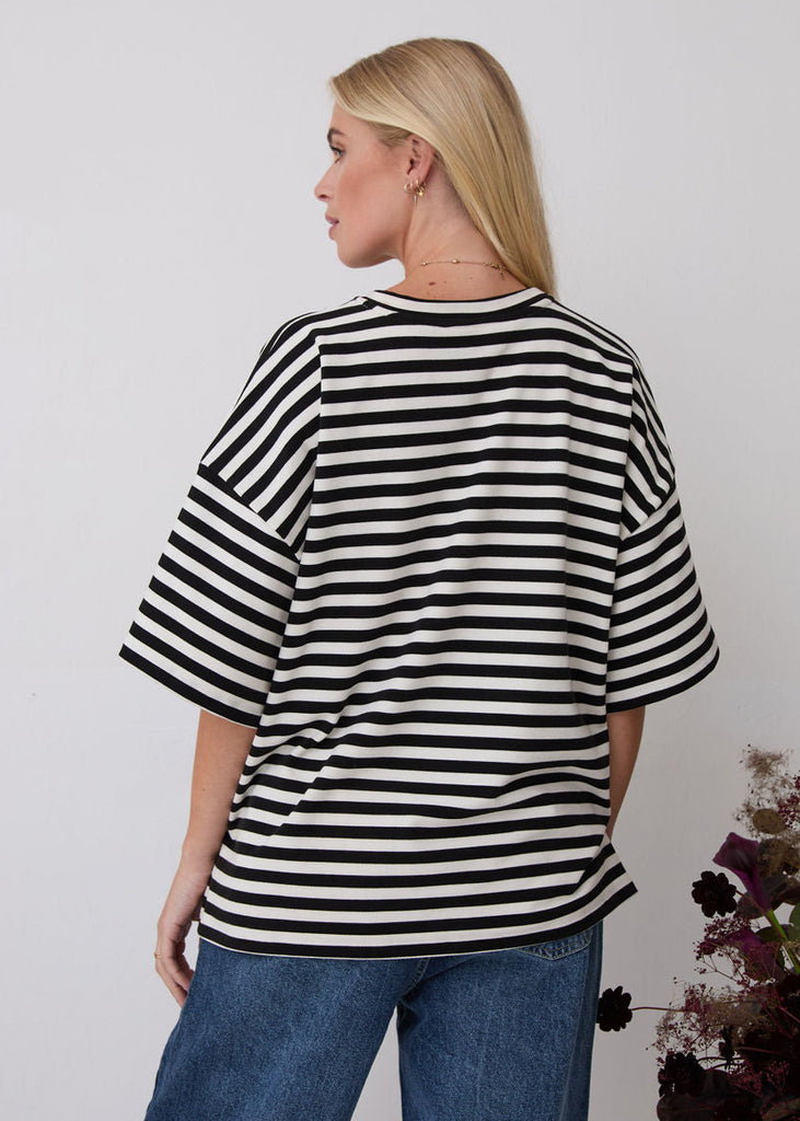 Fika Sara Stripe Supersoft T-shirt