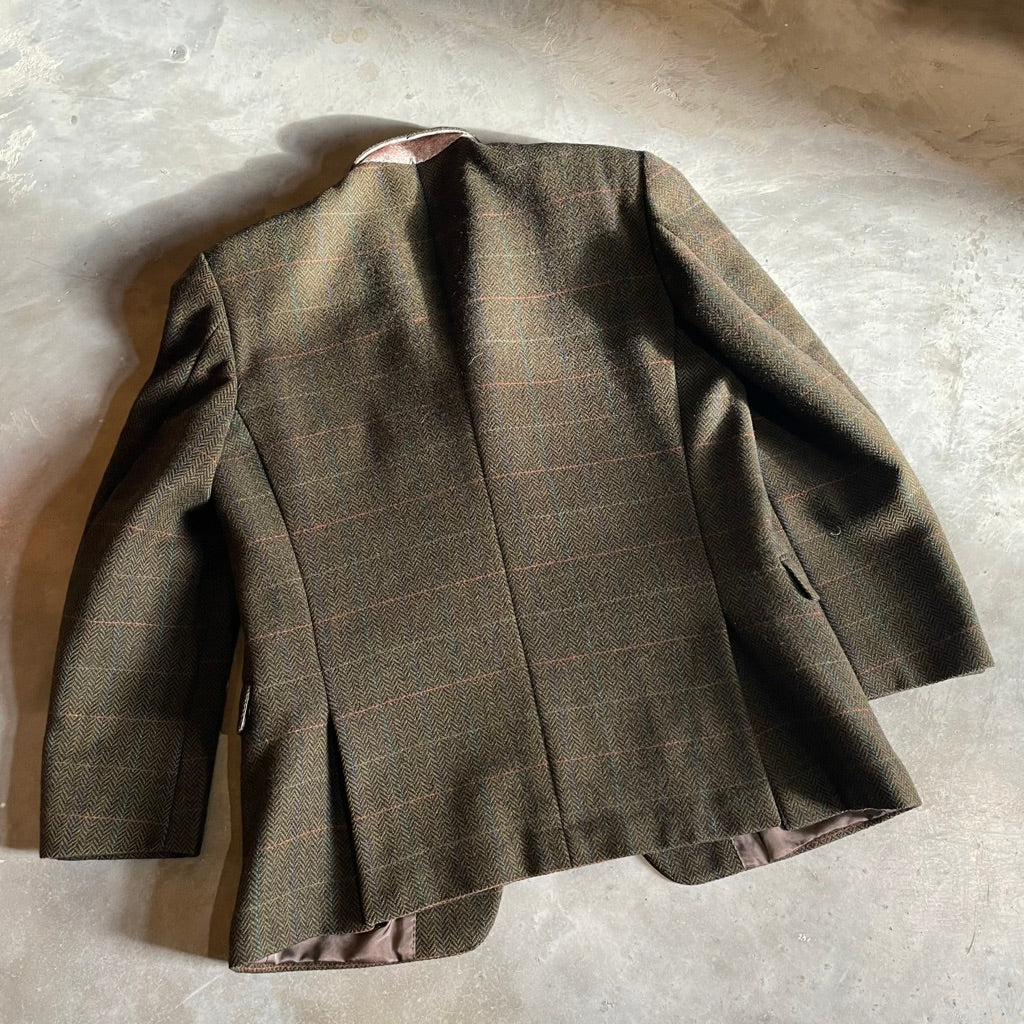 Vintage Italian Classic Tweed Blazer