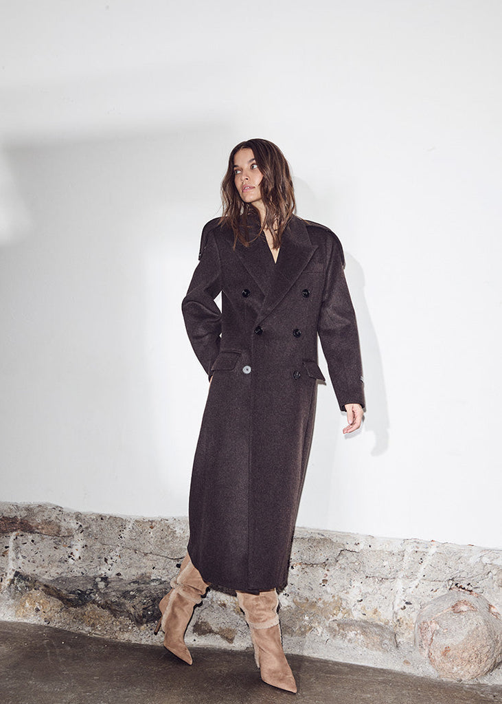 Haute L'Amitie Lida Tailor Wool Coat